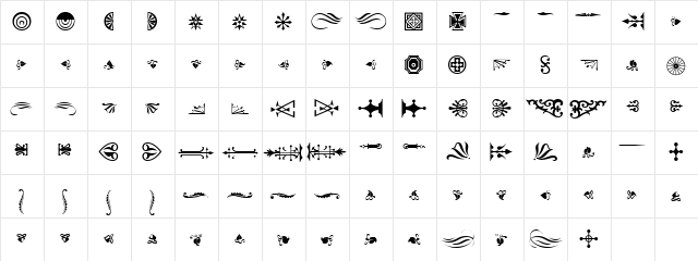 PT Finesse Normal font glyphpreview