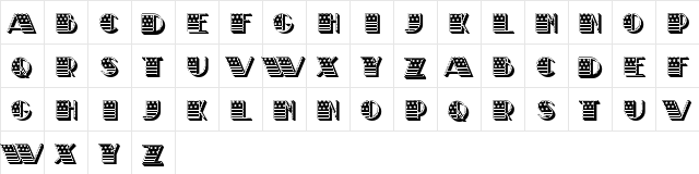 Funeral Regular font glyphpreview