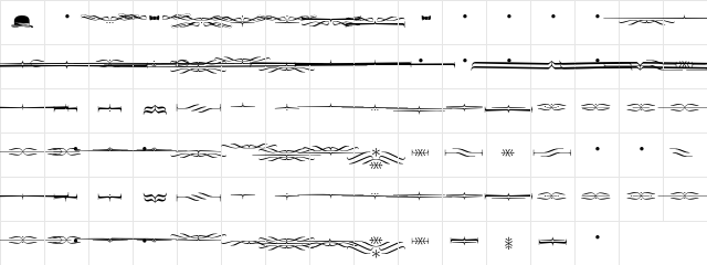 FoglihtenDeH04 Regular font glyphpreview