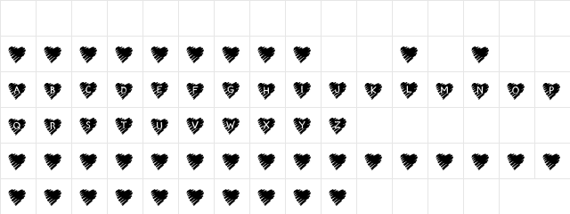 Horse sea Regular font glyphpreview