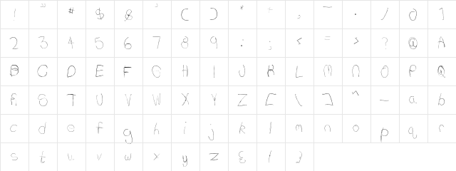 Diffraction Diffraction font glyphpreview