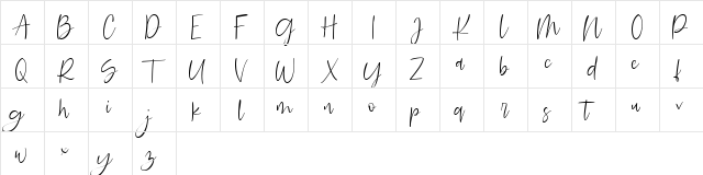 Searches DEMO Regular font glyphpreview