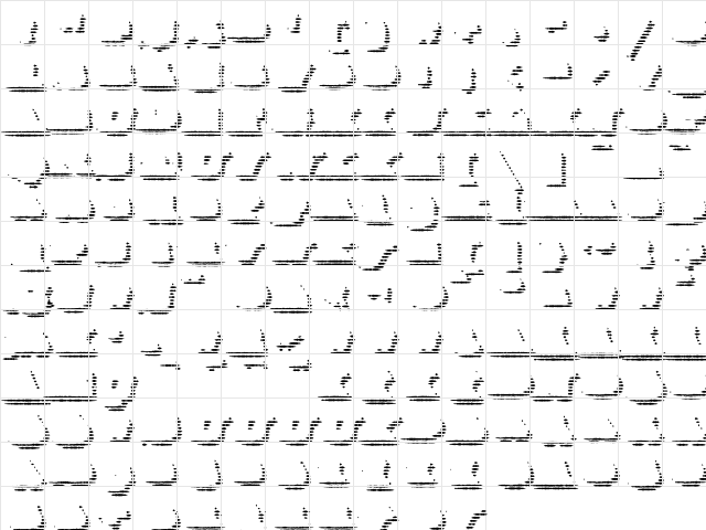 FederalSix Medium font glyphpreview