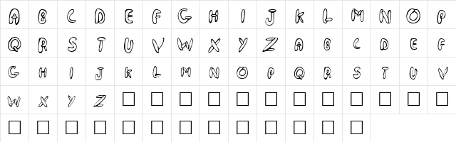Soss Normal font glyphpreview