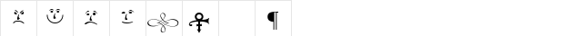 Prince Normal font glyphpreview