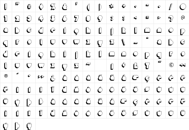 Misirlou Day font glyphpreview