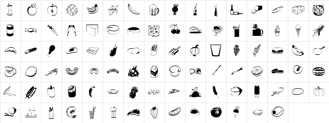 Dos Game Regular font glyphpreview