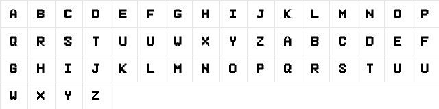 Superstar (Original) Regular font glyphpreview