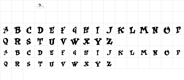 KurtRussell Regular font glyphpreview