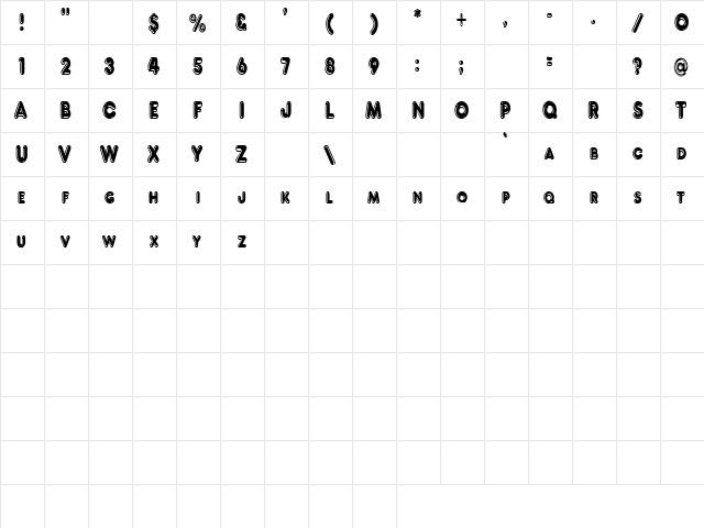 Secrets 2 Regular font glyphpreview