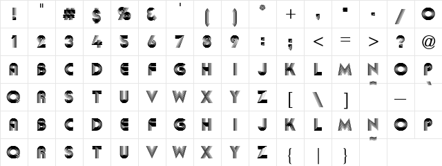 Solo Regular font glyphpreview