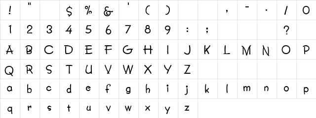 Stone Regular font glyphpreview