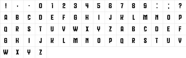 Queen Dea Book Regular font glyphpreview