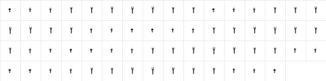 sports wave Regular font glyphpreview