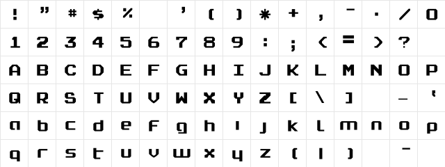Realpolitik Regular font glyphpreview