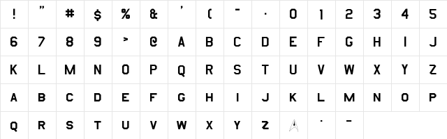 AmarilloUSAFProDemo Medium font glyphpreview