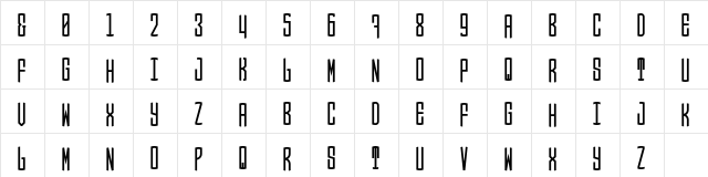 Circle Monogramm Middle font glyphpreview