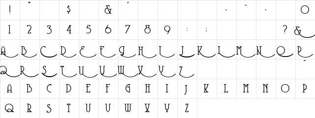 Old Paradox 2 Regular font glyphpreview