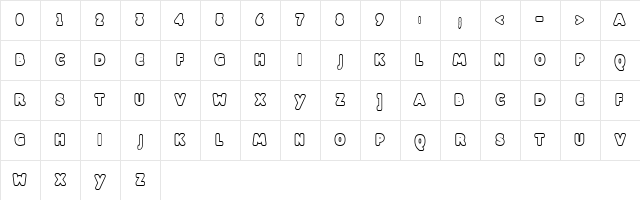 Dill Regular font glyphpreview