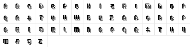 Route Regular font glyphpreview