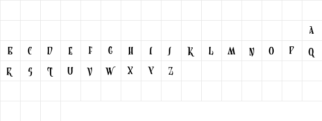 Summerisle Demo Regular font glyphpreview