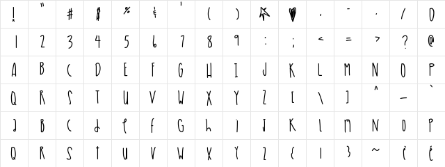 FishersWharf Medium font glyphpreview