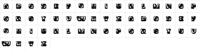 Trader College Regular font glyphpreview