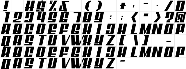 Mixbox Clean Italic Demo Clean Italic font glyphpreview