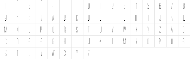 RoselleCapsSSK Regular font glyphpreview