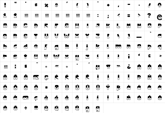 Red Bee_PersonalUseOnly Regular font glyphpreview