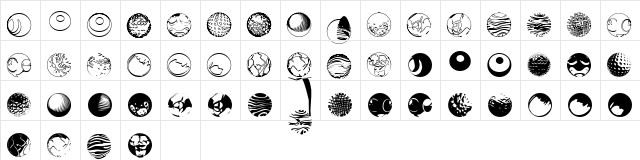 fts13 Regular font glyphpreview