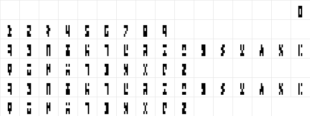 Times New Ancient Regular font glyphpreview