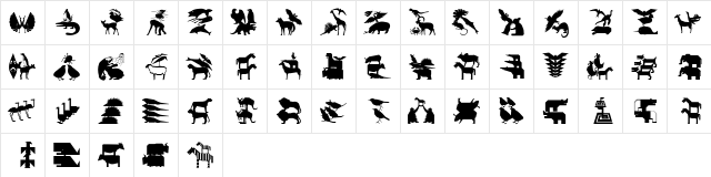 Stadtmusikanten Regular font glyphpreview