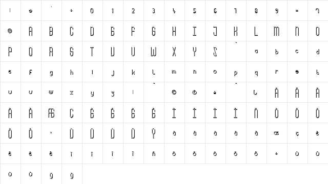 More Babydoll Regular font glyphpreview
