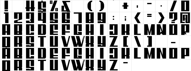 Mixbox Clean Demo Clean font glyphpreview