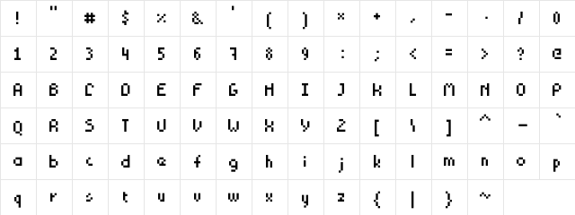 qtFace2 Regular font glyphpreview