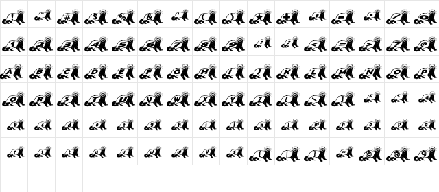 Ferret Body Normal font glyphpreview