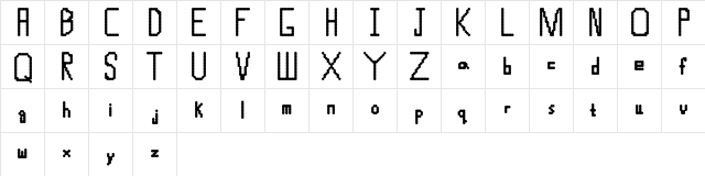 Circle Circle Regular font glyphpreview