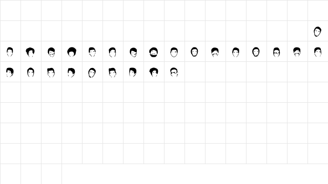 Youtubers Medium font glyphpreview