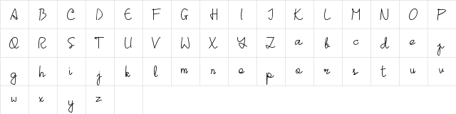 Yudistira Regular font glyphpreview