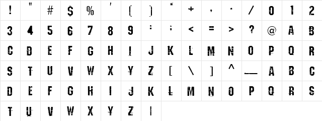 Eordeoghlakat Regular font glyphpreview