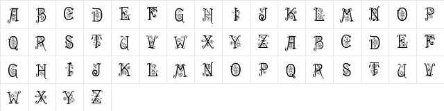 Spring Regular font glyphpreview