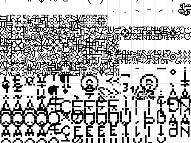 UF PT Forum Twist Regular font glyphpreview