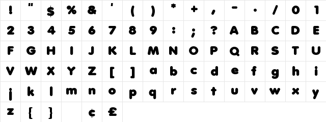 Adira Display SSi Regular font glyphpreview