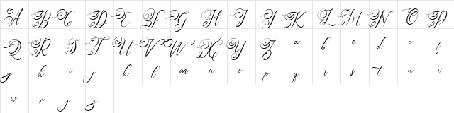 Simply Harmony FREE Regular font glyphpreview