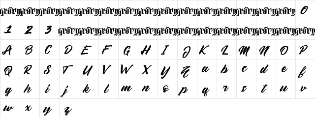 Sellwyne Regular font glyphpreview