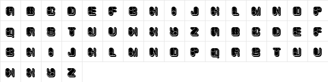 Memory Regular font glyphpreview