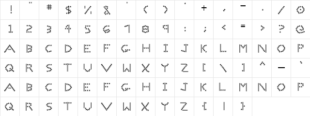 SpangledMast Regular font glyphpreview