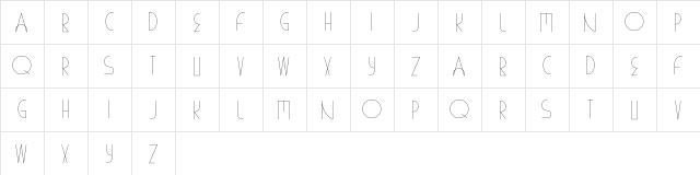 YES LIGHT font glyphpreview