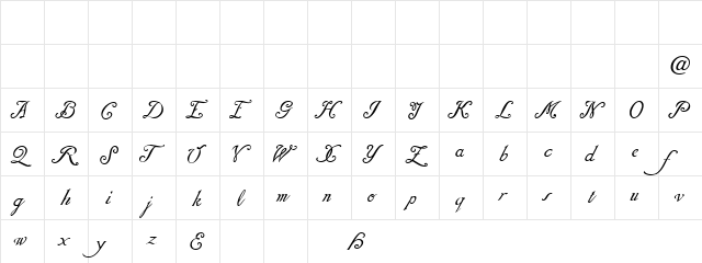 Daresiel Demo Regular font glyphpreview